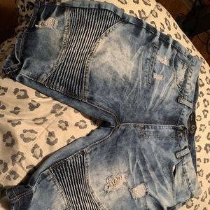 Men’s jean shorts